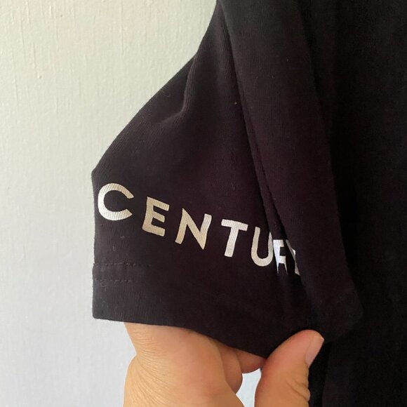 Peloton T-shirt Womens Small Black Activewear Tee Cycling Century 100 - Picture 3 of 5